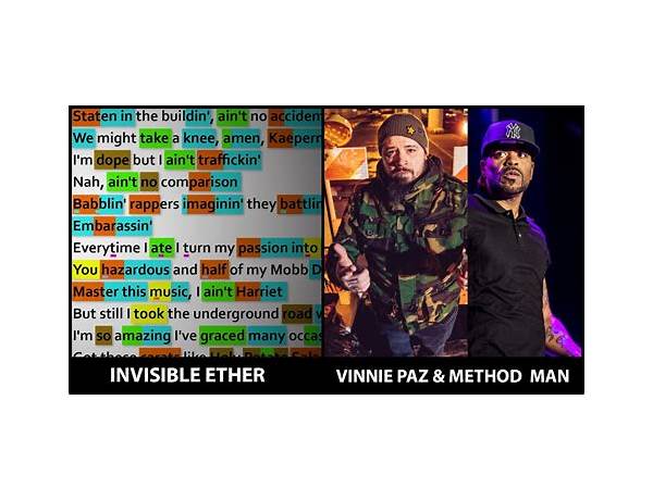 Invisible Ether en Lyrics [Vinnie Paz]