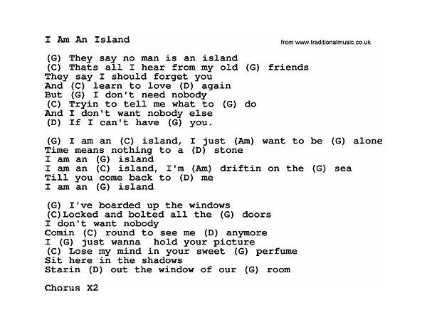Island en Lyrics [The Day (Netherlands)]