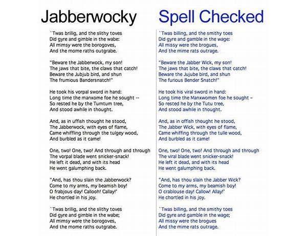 Jabberwocky en Lyrics [Panda Bear]