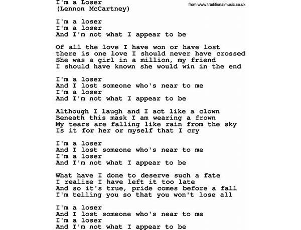 Kiss a Loser en Lyrics [Sunny War]
