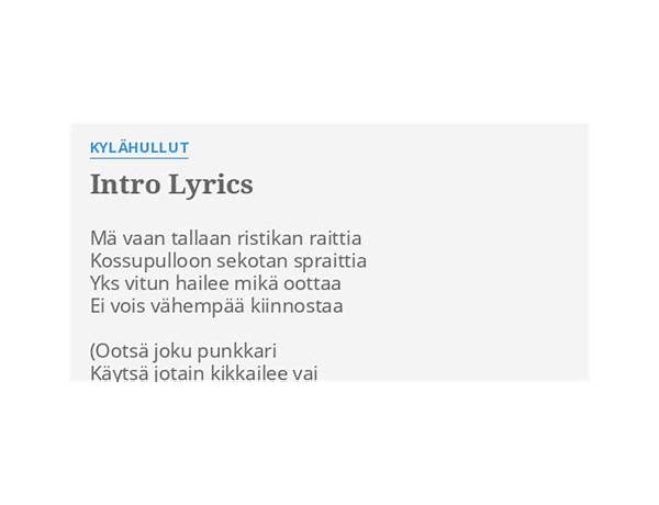 Kylähullut fi Lyrics [Kylähullut]