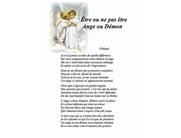 L\'Ange fr Lyrics [3010]