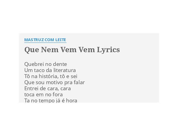 LEITE NO DENTE pt Lyrics [Kaya Conky]