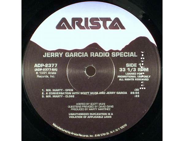 Label: Arista Records, musical term