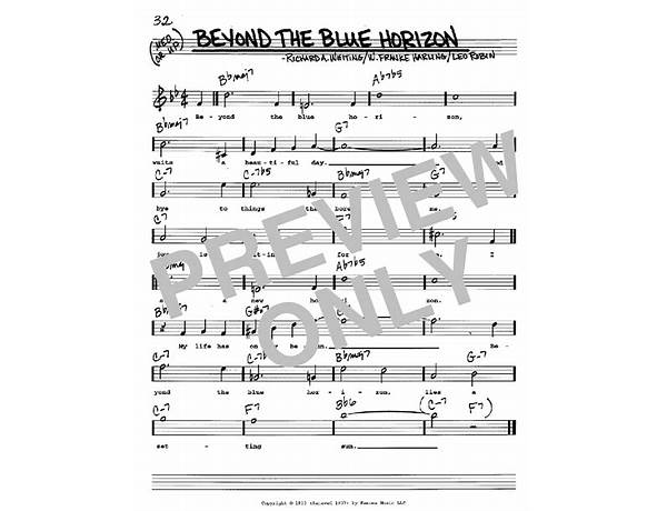 Label: Blue Horizon, musical term