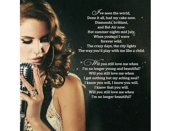 Lana Del Rey’s “Young and Beautiful” en Lyrics [CBaker]