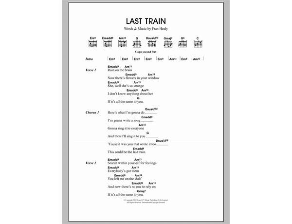 Last Train en Lyrics [Scrabbel]