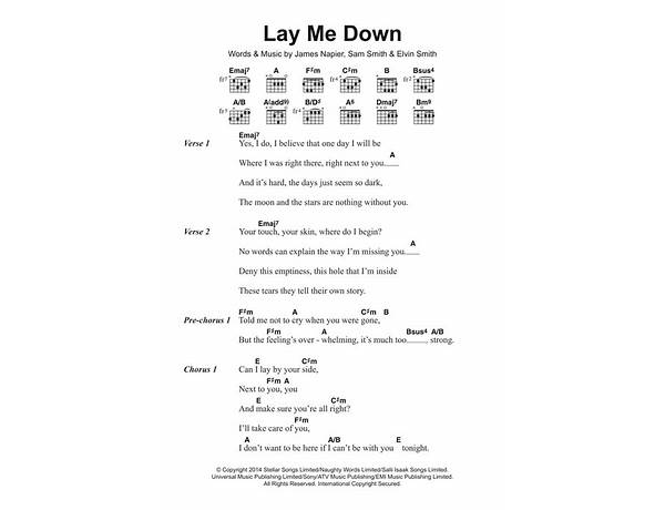 Lay Me Down en Lyrics [​H​ANSON]