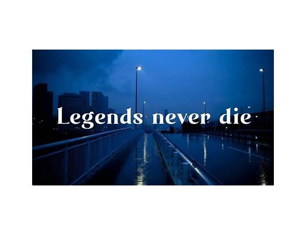 Legends Never Die en Lyrics [Yung Pinch]