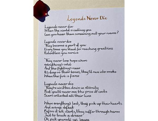 Legends en Lyrics [Radigost]