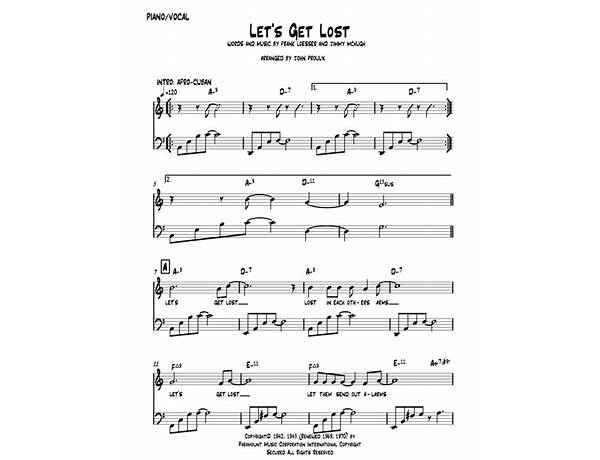 Let\'s Get Lost en Lyrics [Kay Kyser & His Orchestra]