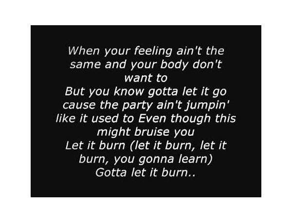 Let It Burn en Lyrics [Marcus Harvey]