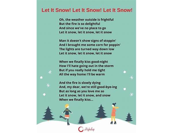 Let It Snow! en Lyrics [Christmas Songs]