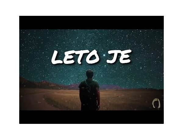 Leto je sr Lyrics [Edita]