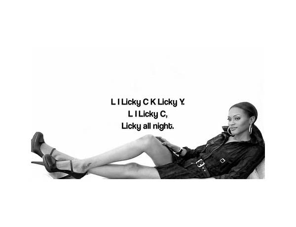 Licky en Lyrics [Shontelle]