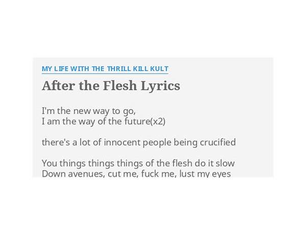 Life Beyond Flesh en Lyrics [The Lost Souls]