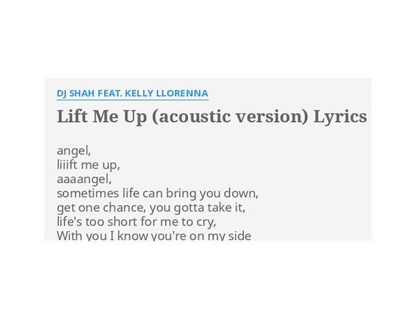 Lift Me Up - Acoustic Version en Lyrics [Mehdi Sings]