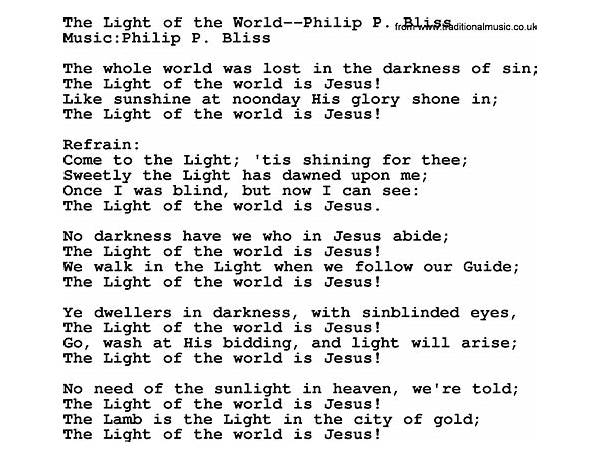 Light of the World en Lyrics [C3LA Music]