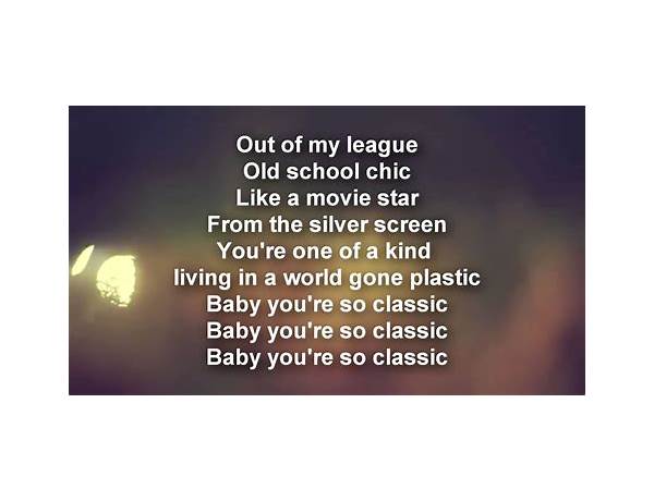 Like A Classic en Lyrics [Samantha Fish]