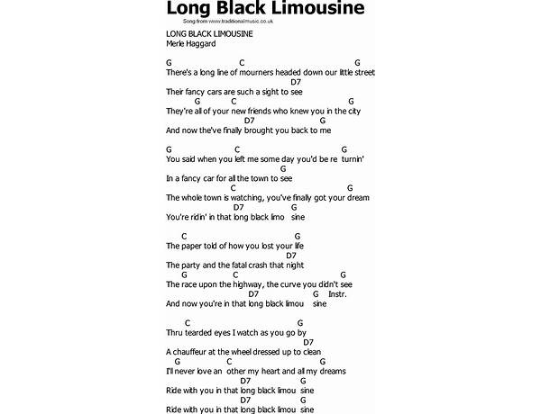 Limousine en Lyrics [CurlE]