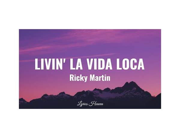 Livin\' La Vida Loca en Lyrics [NOBRO]