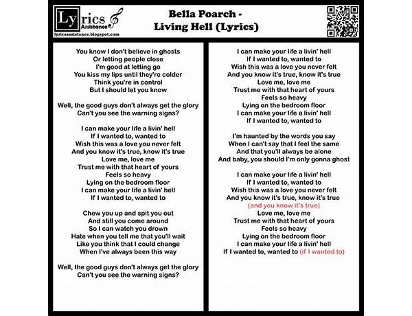 Living Hell en Lyrics [Ripsnorter]