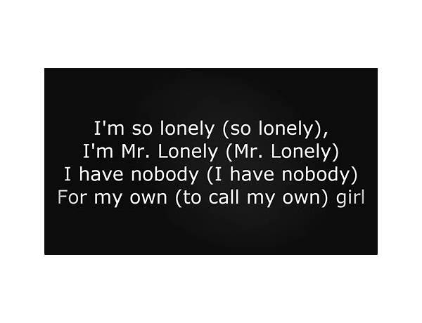 Lonely en Lyrics [Loh]