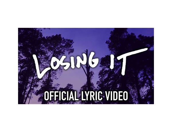 Losing It en Lyrics [Ollia Can\'t Swim]