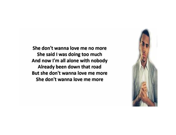 Love Me No More en Lyrics [Leon Evans]