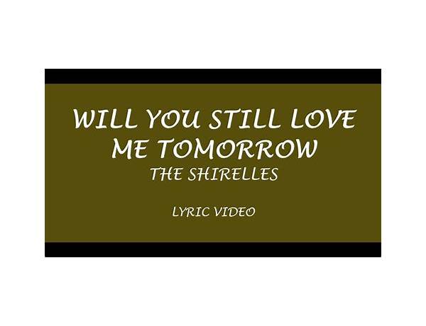 Love Me Tomorrow en Lyrics [Tech N9ne]