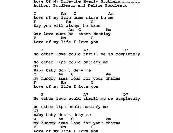 Love Of My Life en Lyrics [Declan]