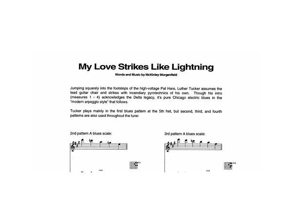 Love Strikes Like Lightning en Lyrics [Warrant]