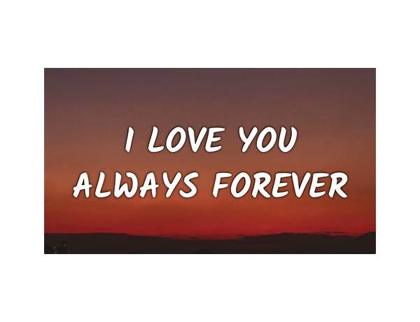 Love You Forever en Lyrics [Pumix]