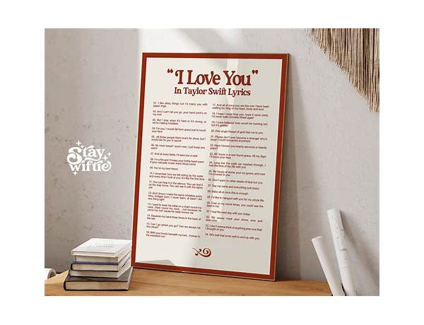 Love You en Lyrics [Web (UK)]