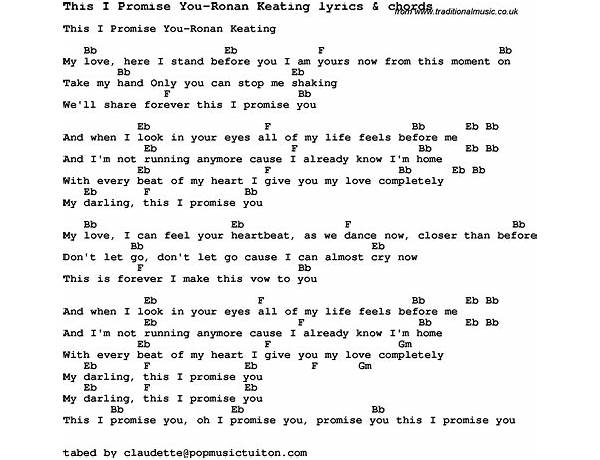 Lover\'s Promise en Lyrics [Professor Skye]