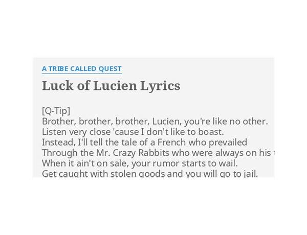 Lucid en Lyrics [Stud Out]