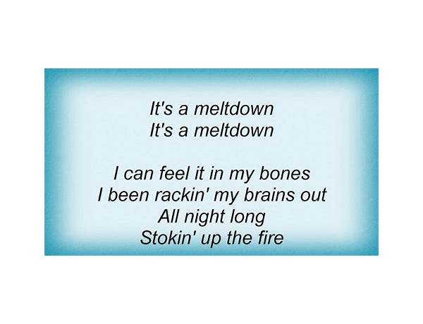 MELTDOWM en Lyrics [FUCKCALEX]