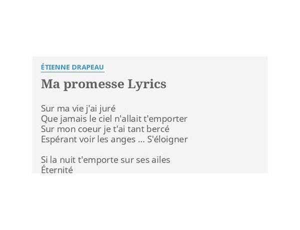 Ma promesse fr Lyrics [Hiro]