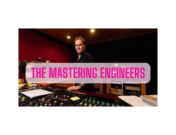 Mastering Engineer: Chris Bellman, musical term