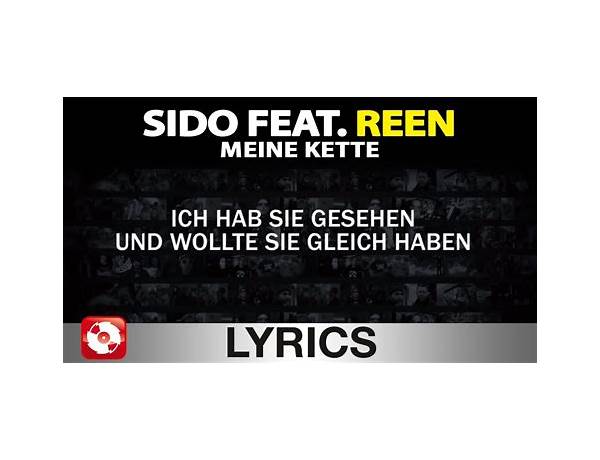 Meine Kette de Lyrics [Sido]