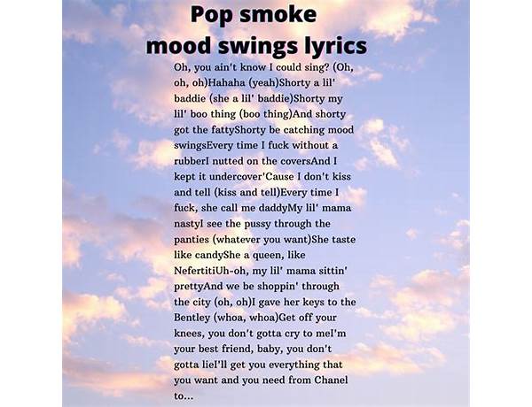 Mood Swings en Lyrics [Sean Forbes]