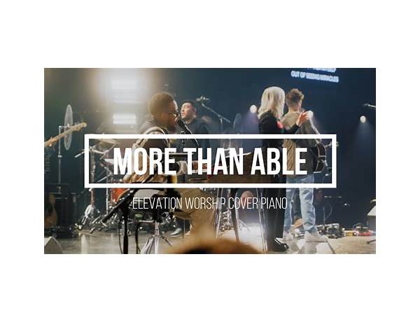 More Than Able en Lyrics [Elevation Worship & Maverick City Music]