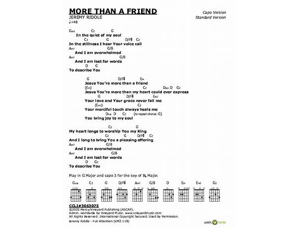 More Than a Friend en Lyrics [Max Diaz]