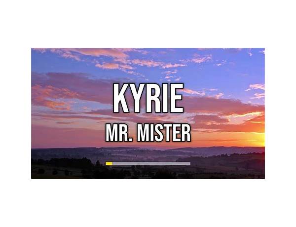 Mr. Mister en Lyrics [J*Davey]