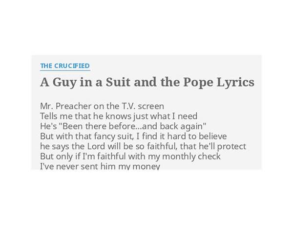 Mr. Preacher en Lyrics [Gramma]