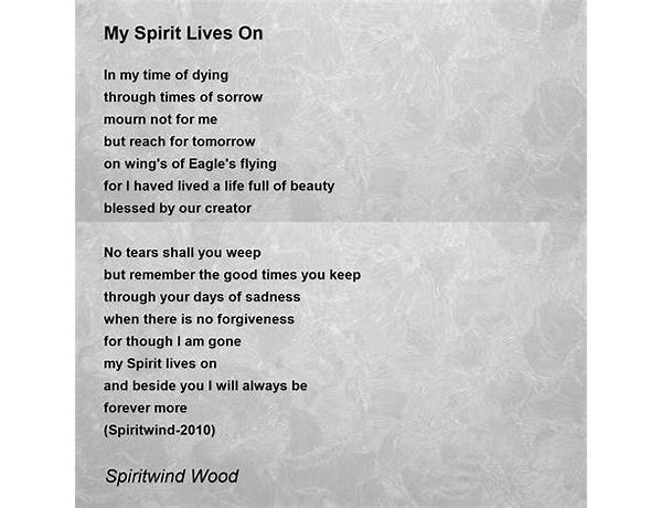 My Spirit Lives in Shadows en Lyrics [Rykarda Parasol]