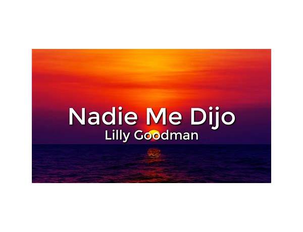 Nadie Me Dijo Nada es Lyrics [Jaime Roos]