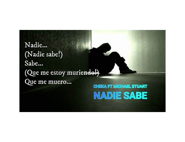 Nadie Sabe es Lyrics [Mabiland]