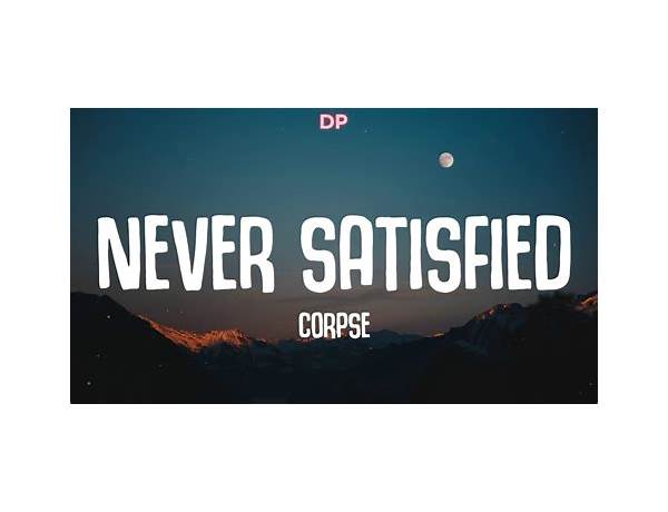 Never Satisfied en Lyrics [Victory (Band)]