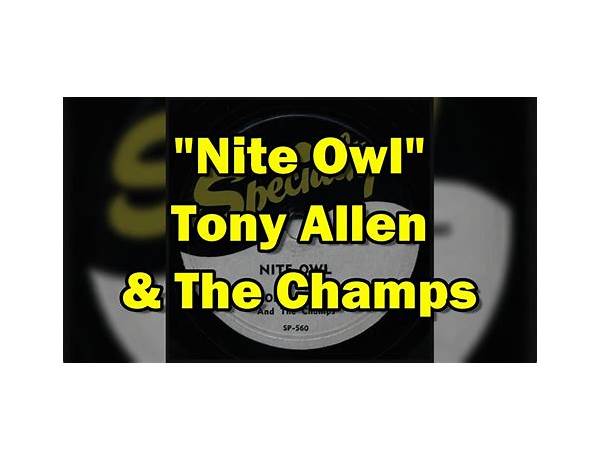 Nite Owl en Lyrics [Anacron]